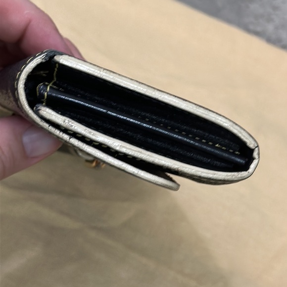 Louis Vuitton noir Suhali leather le favori wallet organizer - Picture 4 of 12